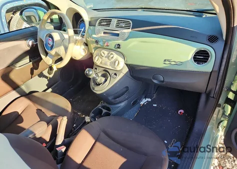 2014 Fiat 500 Pop z USA, uszkodzony, nr VIN 3C3CFFAR0ET287169